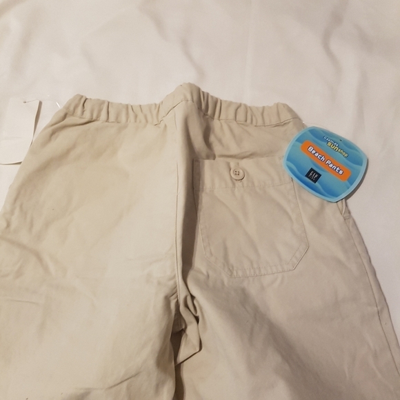 GAP boys size XS or 4 tan Beach Pants New - Picture 3 of 5